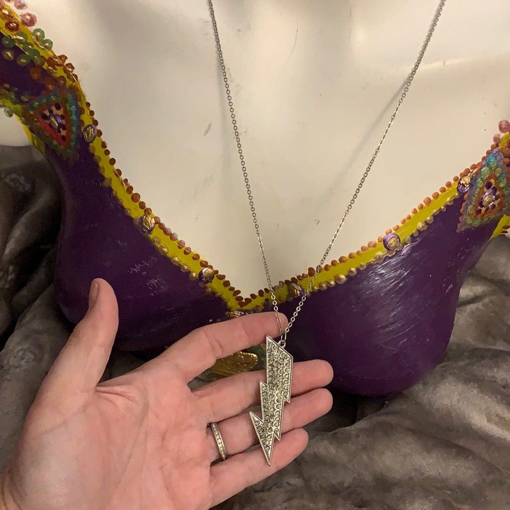 Nwt New Directions Bolt Necklace